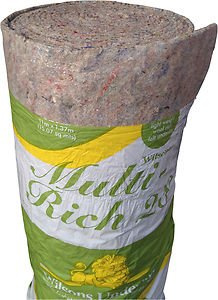 Multi-Rich 8mm Wool Felt Carpet Underlay