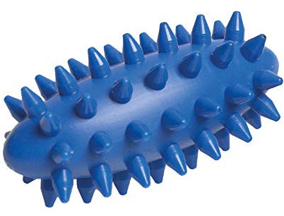 Togu Knobbed une balle de Massage à picots - Bleu - Taille: 7 x 4 cm