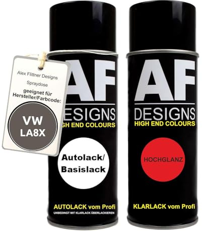 Alex Flittner Designs Spraydose für VW Kaschmirbraun Metallic LA8X | Spraydose für VW Kaschmirbraun Metallic LA8X – Ausführung und Lieferumfang gemäß gewählter Angebotsvariante