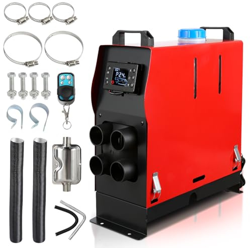 Einfeben 8 KW Air Standheizung,12V Diesel Lufterhitzer, Luft Dieselheizung mit LCD,standheizung Diesel,Air Diesel Heizung,Air Standheizung für Auto RV Boote LKW Wohnmobil Bus
