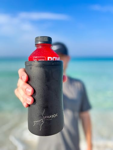 The Amarok Bottle Cooler (Black, fits all 20oz bottles and more)