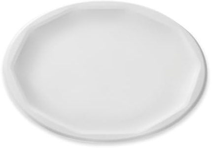 FRANZ MENSCH 1000 Stück Byò Byò Teller Ètoile, rund | Zuckerrohr, Ø: 17,5cm, weiß, Karton, Zuckerrohrteller, Einmalteller, Einwegteller