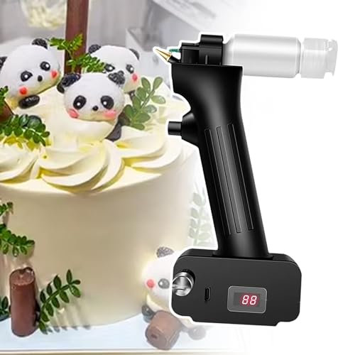 Airbrush Kit,High Pressure Air Brush No-Clean,with Air Compressor, for Painting, Modeling, Cake Decor, Makeup