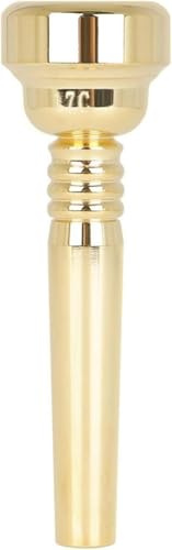 17c Bocchino per Tromba Bocchino per Tromba Professionale in Ottone con Tono Ricco, Gold, 3.43 * 1.06 * 1.06 Inches