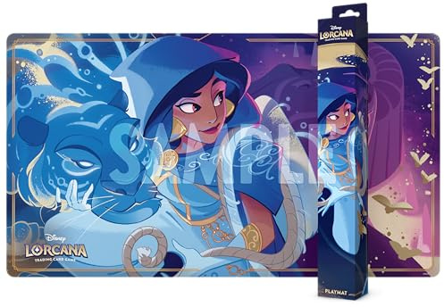 Ravensburger Disney Lorcana TCG - Lueurs dans Les Profondeurs - Jeu de Cartes à Collectionner - Tapis Playmat Jasmine - Dès 8 Ans