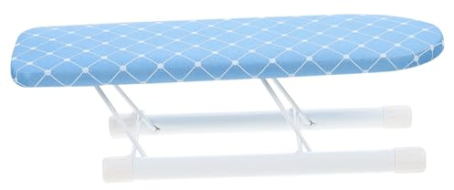 Cabilock Planche à Repasser Pliable Mini Table Repasseuse Compacte Antidérapante avec Support Fer pour Manches et Vêtements Stable et Facile à Ranger