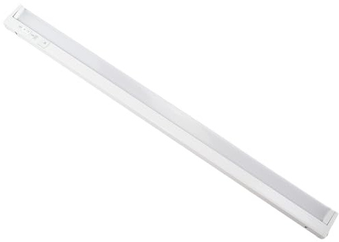 LUXULA LED Unterbauleuchte schwenkbar 84cm Weiß, 12W 1200lm | Schrankbeleuchtung mit Schalter, 3CCT dimmbar 2700K 4000K 6000K, IP20, Unterbau Lichtleiste, Küchenlampe, verknüpfbar