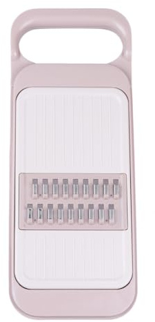 Cabilock Râpe Multifonction à Carottes et Légumes avec 3 Lames en Acier Inoxydable, Facile à Nettoyer et Rangement Pratique, Cuisine Quotidienne