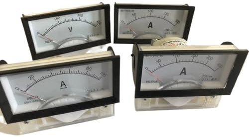 Amperometro digitale 69L17 69C17 Amperometro analogico AC 200A 300A 400A 450A Voltmetro AC 250V 300V 450V 500V(Blue)