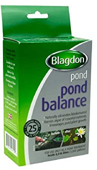 Blagdon Pond Balance, Clears Blanketweed & Algae, Encourages Plant Growth, M, 519g, Treats 4,546L of Pond Water