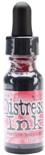 Ranger Tim Holtz Distress Ink Reinker, 0.5-Ounce, Festive Berries