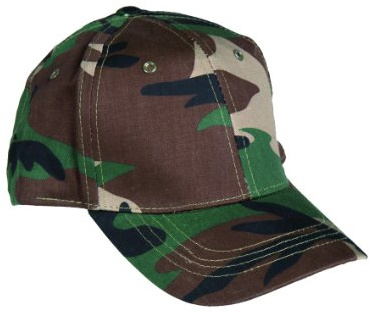 Mil-Tec Baseballkappe-12036020 Baseballkappe Woodland Einheitsgröße