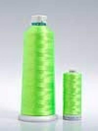 Madeira Polyneon 1000 m Nr. 40 Maschine Stickgarn Cop/Membran 1950 Leuchtstofflampe Lime