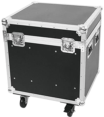 ROADINGER Universal-Tour-Case 60cm mit Rollen | PRO Flightcase mit Rollen und einer Trennwand