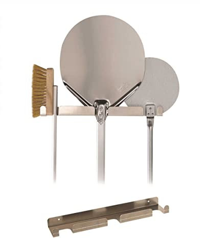 Gi-Metal - Support Mural Pour 3 Pelles A Pizzas