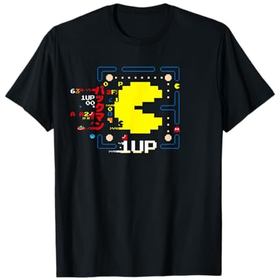 【PAC-MAN】PAC-MAN Glitch 012 Camiseta