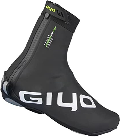 Copriscarpe da Ciclismo Invernale Impermeabile Antivento Uomo Riflettente Bicicletta Soprascarpe Termico Antipioggia MTB Caldo Scarpe Protettive Overshoes Bike Accessori 47-49