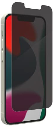 ZAGG InvisibleShield Glass Elite Privacy 360-4-way Privacy Screen Protector - Made for Apple iPhone 13 mini – 5X Impact Protection