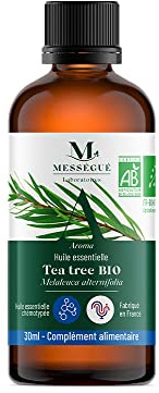 Huile essentielle de TEA TREE BIO – 30 ml – 100% pure et naturelle – HECT - Mességué
