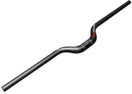 FukkeR Fahrradlenker Riser Bar 580/600/620/640/660/680/700/720/740mm 31.8mm Kohlefaser Lenkerstange Schön Lenkerbügel für DH XC AM FR Rise 55mm(740mm)
