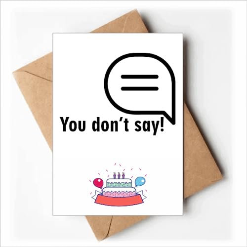 Missverständnis Englisch Art Deco Fashion Happy Birthday Grußkarten Umschläge Blanko