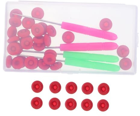PartyKindom 1 Satz Verschlusskappe Für Die Klebedüse Wiederverwendbare Dichtungsspitzen Rohrkappen Abdichten Dichtungskappenabdeckungen Abdeckkappen Metall Einstellen