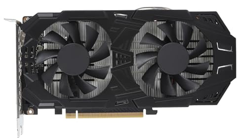 GTX 1060 Graphics Card, 192Bit 5GB GDDR5 1708/8008MHz, PCI Express 3.0 Gaming GPU Graphics Card, HDMI DP DVI with Dual Fan for Office and PC Gaming