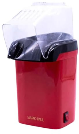 Home Kitchen Accessories Kids Hot Air Electronic Popcorn Maker Machine (Colour: Red)