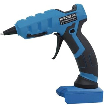 Crafting Melting Glue Gun, Cordless Hot Melt Glue Gun For 18V/20V Li-ion Battery Quick Preheat Hot Melt Glue Gun With 20Pcs Glue Sticks Repair Tools for DIY Arts Quick Home Repairs(With 20 glue sticks