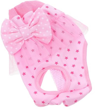 Toddmomy Hundewindel Für Hunde Atmungsaktive Und Bequeme Hundehygiene Pants Für Welpen Lace Design Größe Perfekte ösung Für Inkontinenz Und Hygiene Im Alltag