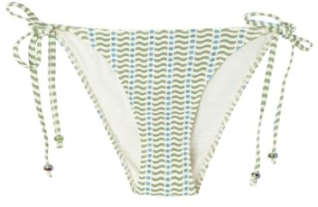 Women'secret Side String Bikini Brief Copacabana Mutandine Donna, Verde, L