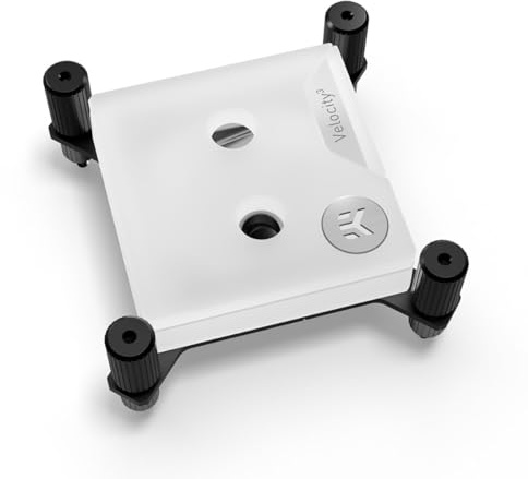 EK WB EK-Quantum Velocity 3 CPU Water Block, 1700/1851/AM5, Weiß