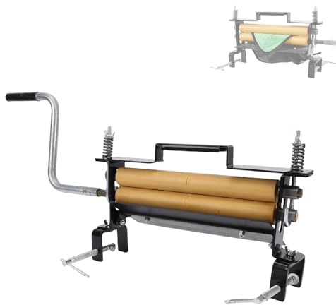 Essoreuse à linge manuelle à manivelle robuste avec rouleaux en caoutchouc haute densité, extracteur de linge portable, élimine 95 % de l'eau, pour lavage de voiture, camping, voyages en camping-car