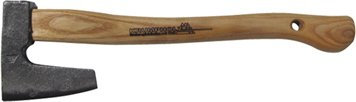 Unbekannt Gartenbeil geschmiedet - mit Eschen-Kuhfuß-Stiel 38 cm lang - Kopfgewicht 330 g, Gesamtgewicht 470 g - Krumpholz Gartengerät