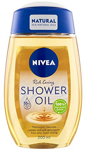 NIVEA doccia schiuma natural oil 200 ml