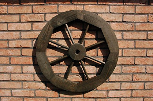 Deko-Shop-Hannusch Dekoratives Wagenrad 70 cm rustikal