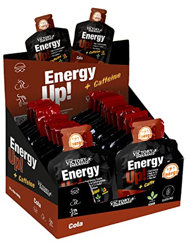 Weider Victory Endurance Energy Up Gel + Caffeine (24x40g) Cola