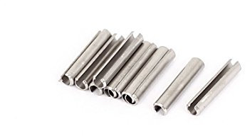 sourcing map 10Stk. M3x16mm 304 Edelstahl Hohlsplinte Spannhülsen Spannstifte Befestiger de