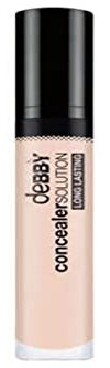 deBBY, concealerSOLUTION LONG LASTING, Correttore Occhiaie Fluido a Lunga Tenuta, Minimizza Discromie e Imperfezioni, Texture Cremosa e Levigante, Risultato Naturale, Colore 02 Light Rose