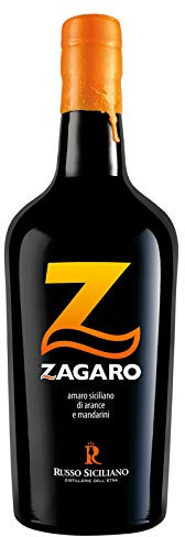 Sicilian Amaro Zagaro di Arance di Ribera D.O.P. e mandarini di Sicilia, 700ml