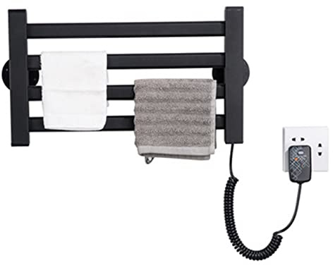 JUVELIO Towel Warmer, Electric Bathroom Radiator, Wall Mounted Electric Heated Towel Rack, Intelligent Constant Temperature Heating and Drying, Bathroom Towel Rack Beautiful Scenery