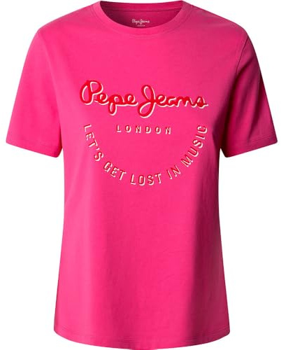 Pepe Jeans Rumer T-Shirt Donna (Pacco da 1)
