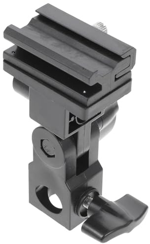 DOITOOL Lichtstativadapter Blitzlampenfassung aus Kunststoff Blitzlichthalterung Blitzhalterung für Fotografie Zubehör