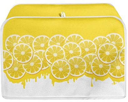 Eier-Toaster-Abdeckung für 2 Scheiben, Brotbackmaschine, Küche, kleine Geräte, Staub- und Fingerabdruckschutz, maschinenwaschbar (blau)