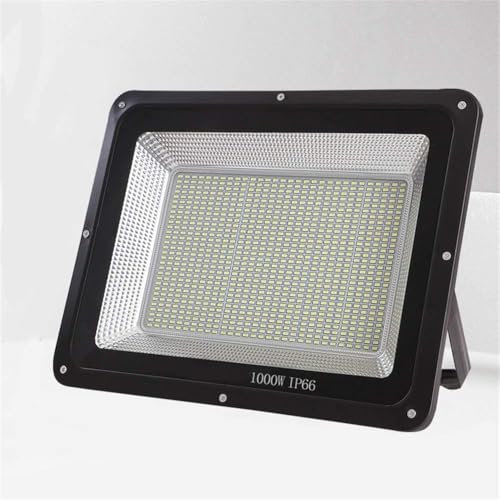 Lampe de travail à LED Lampe rechargeable, Projecteur de jardin extérieur, éclairage de chantier étanche, projecteur domestique, for rue, pelouse(1000W)