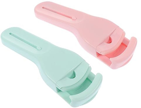 Beaupretty 2stücke Wimpernzange für Hausgebrauch Tragbare Wimpernzange aus Hochwertigem Gebogenes Design für Verschiedene Augenformen Wimpernform für Langanhaltenden Schwung für Make-up