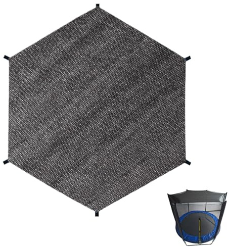 Trampolin Sonnenschutz Abdeckung, 305 366 427cm Trampolin Sonnenschutznetz, 8/6 Stangen Multifunktionales TrampolinSchutzwerkzeug Für Geburtstagsfeiern, Picknicks, Hinterhöfe, TrampolinZubehör