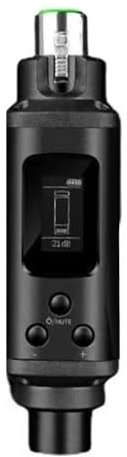 Louttary Preamplificador de MicróFono DináMico Recargable Pantalla LCD 12DB-39DB Amplificador Recargable Incorporado para SM58