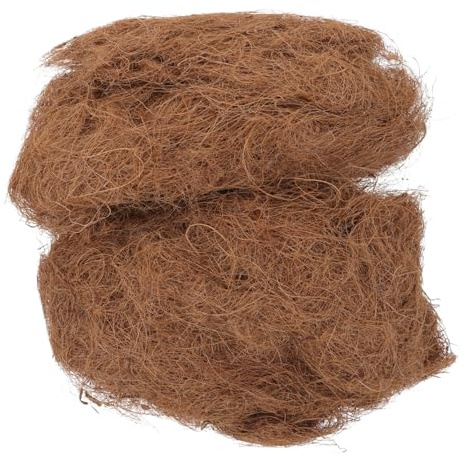 BAZEITFLOW Fibra De para Macetas y Tapete De Mantillo, Cubierta Transpirable para Plantas Interiores y Exteriores, Fibra Ligera De 500g, Retención De Humedad y Ventilación Óptima para Jardinería