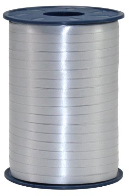 C.E. PATTBERG Cinta regalo color plata, 500 m de cinta embalar para rizar, 5 mm ancho para manualidades, decoración y envolver regalos para cualquier ocasión